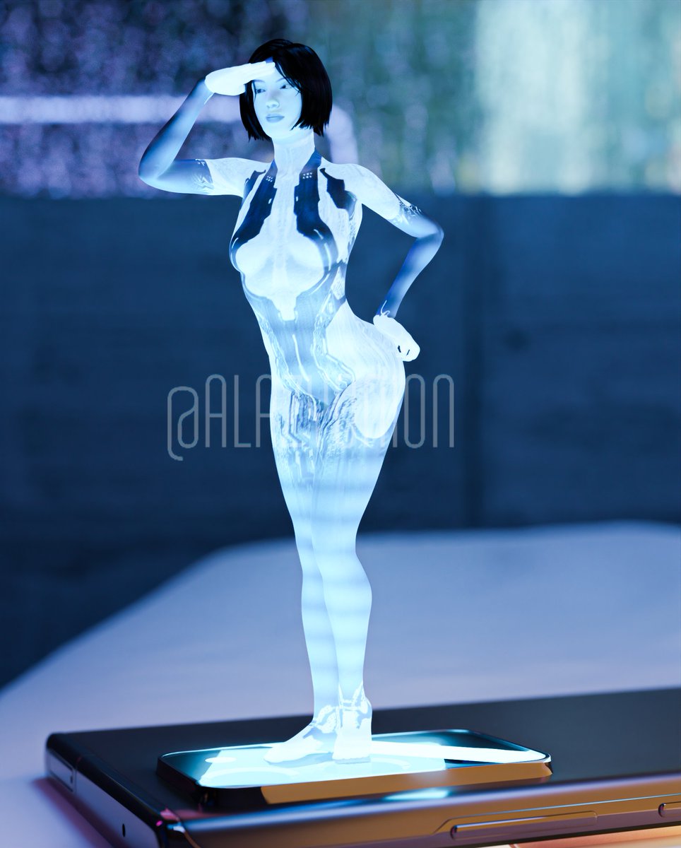 aLazyOnion's tweet photo. #cortana #Halo #3D #Blender3d #blender #render #3drender #Xbox https://t.co/ujQbe5UNgv