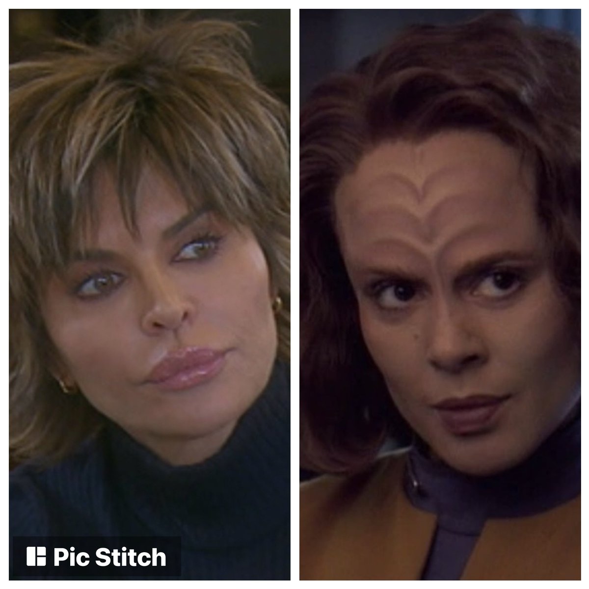 feelflowws's tweet photo. #LisaRinna - you no longer belong in this #Bravosphere - #RHOBH #TeamKathy #Voyager #DeepSpaceNine https://t.co/YXN5tncig6