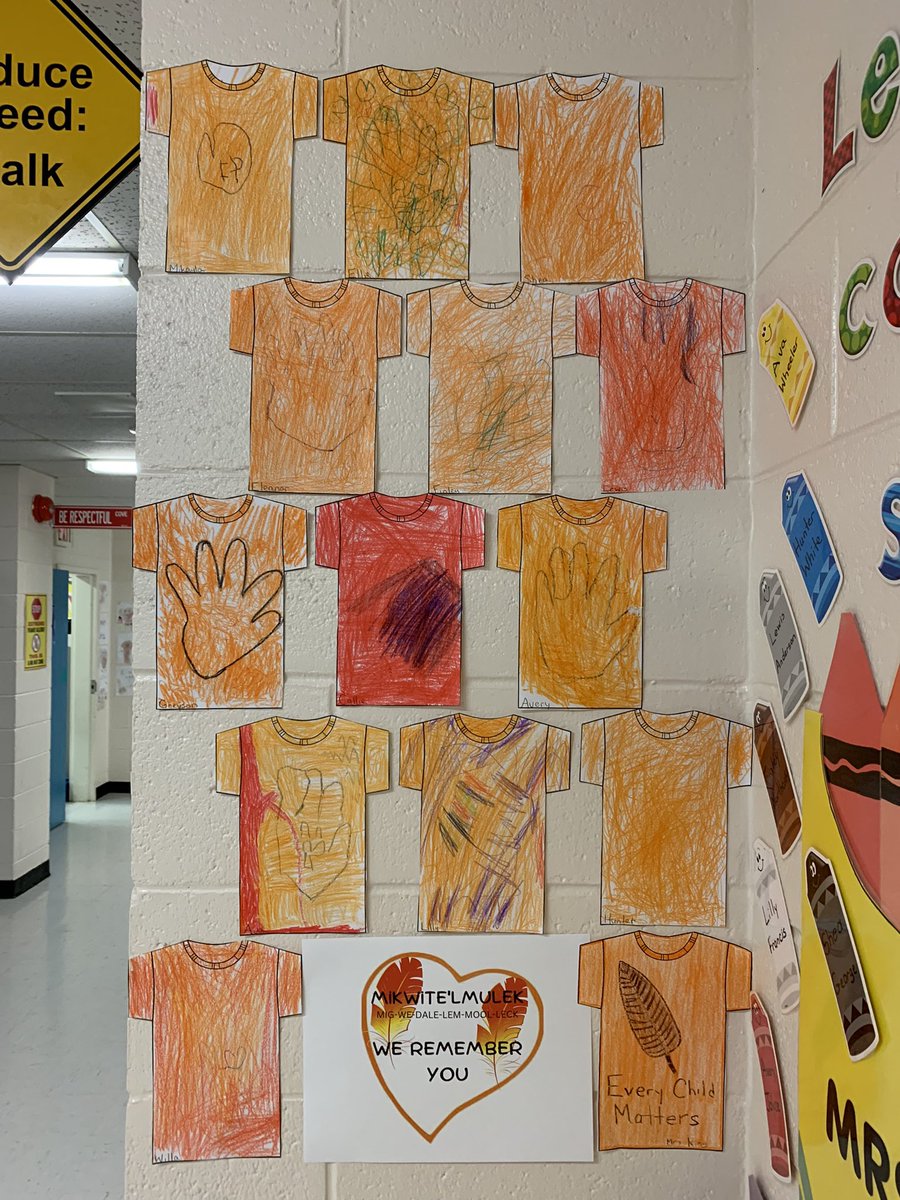 spa_benoits's tweet photo. We spent Thursday in our orange shirts learning about #TruthAndReconciliation   #EveryChildMatters https://t.co/aWdzLMyTIa