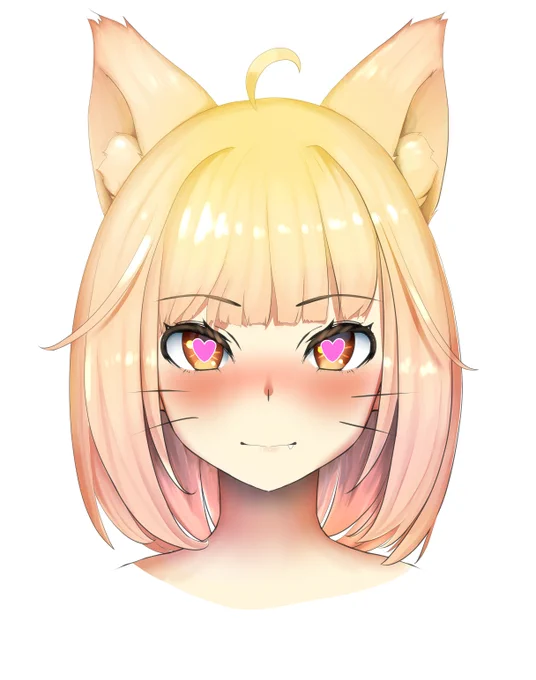 フレンドのキャラクターを誕生日プレゼントとして描かせて頂きました!いろんなパターンを描いてみたくなってきた・・・ 