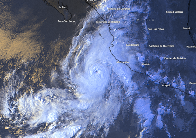 Huracán Orlene se intensifica frente a las costas de México | Las noticias y análisis más importantes en América Latina | DW | 02.10.2022