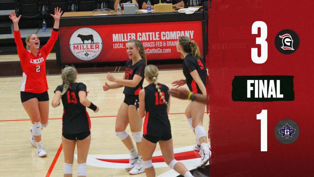 GraceLancers's tweet photo. Victory for @GCVB_Lancers, picking up a road win at Goshen!

#LancerUp #ForOneAsOne #MakeHimKnown https://t.co/HDVhF0kmNQ