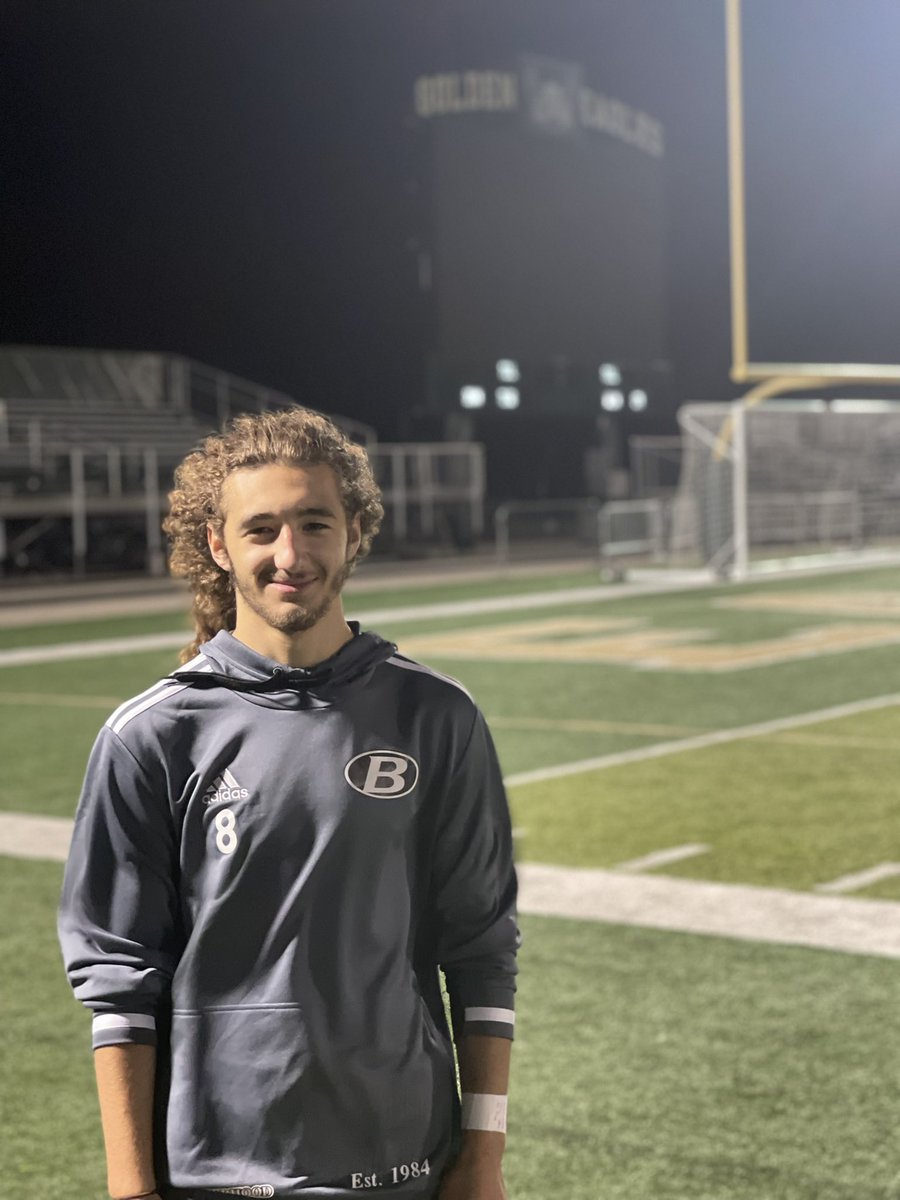 Soccer_BHS's tweet photo. MAN OF THE MATCH | RYAN HORNER

@ryanhorner08 had two goals tonight versus @GlenOakSoccer for his 73rd career point!  He passed all-time great, Nick Gargano, for 10th place all-time. 

#ManOfTheMatch #GoBigBlue #SoccerExcellence #TheUnfinishedJourney https://t.co/I4vMeKseBW