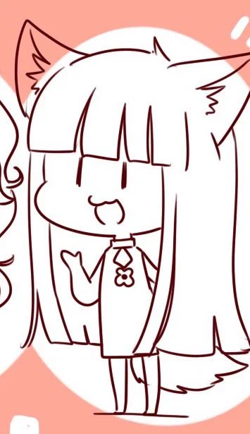 初描きと4年後 