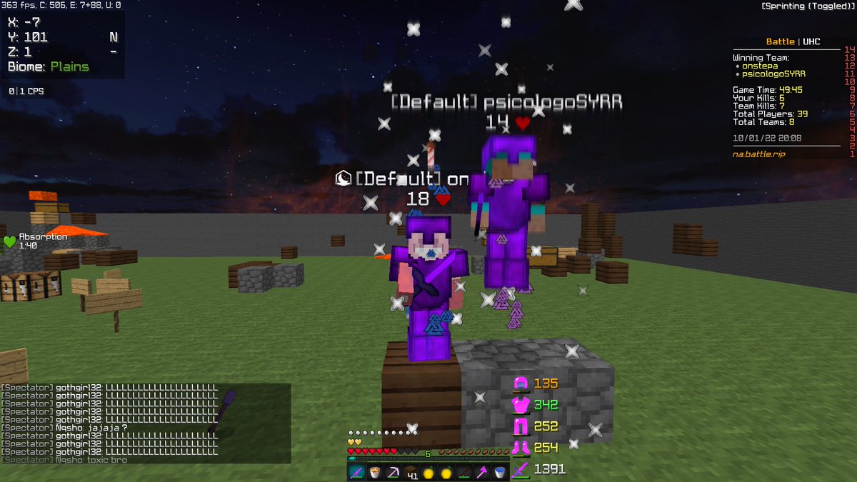 I won minecraft uhc by building a house