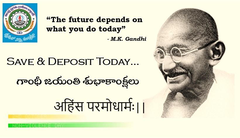 APGBank's tweet photo. #GandhiJayanthi https://t.co/iyUyluPAD3
