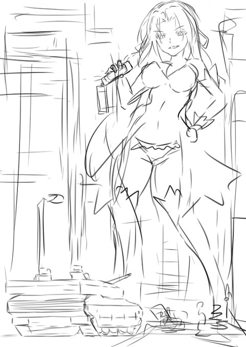 pixivリクエストの進捗です
とりあえずラフを描いていきます

めっちゃ懐かしいキャラのリクで嬉しいですね
「噓だッ!!!」(キャラが違う) 