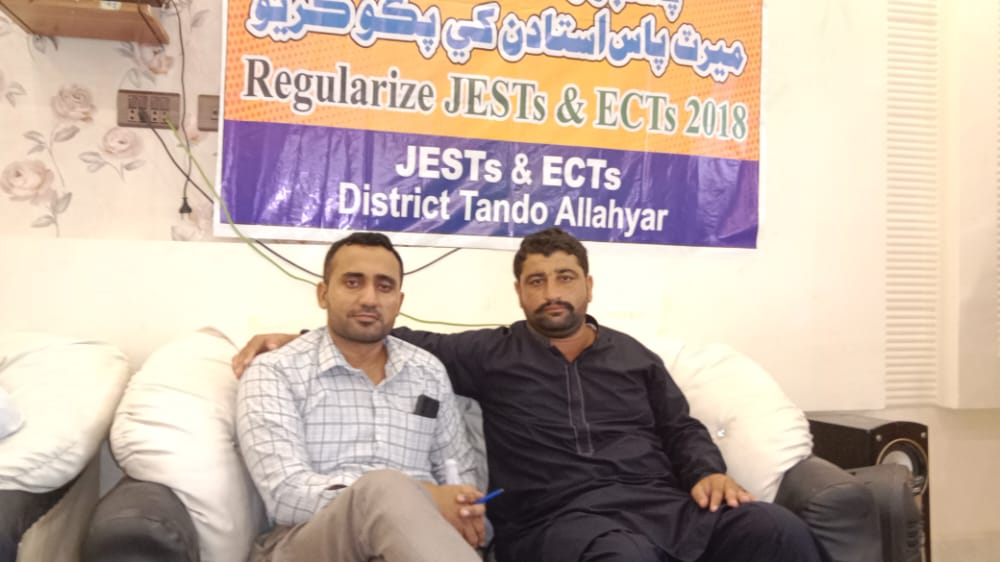 keerio_mohsan's tweet photo. #RegularizeJestEctSindh
Regularization is the fundamental right of JECTs and ECts 2018 from date of initial appointment https://t.co/XVlWgKzEd0