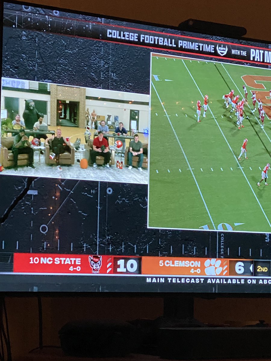 NC802SASI's tweet photo. #pmscfbespn2 @PatMcAfeeShow respect for Kirk but y’all’s stream is legit! Cheers and GO PACK!!! 🐺🐺🐺 https://t.co/lG42oBWi5Y