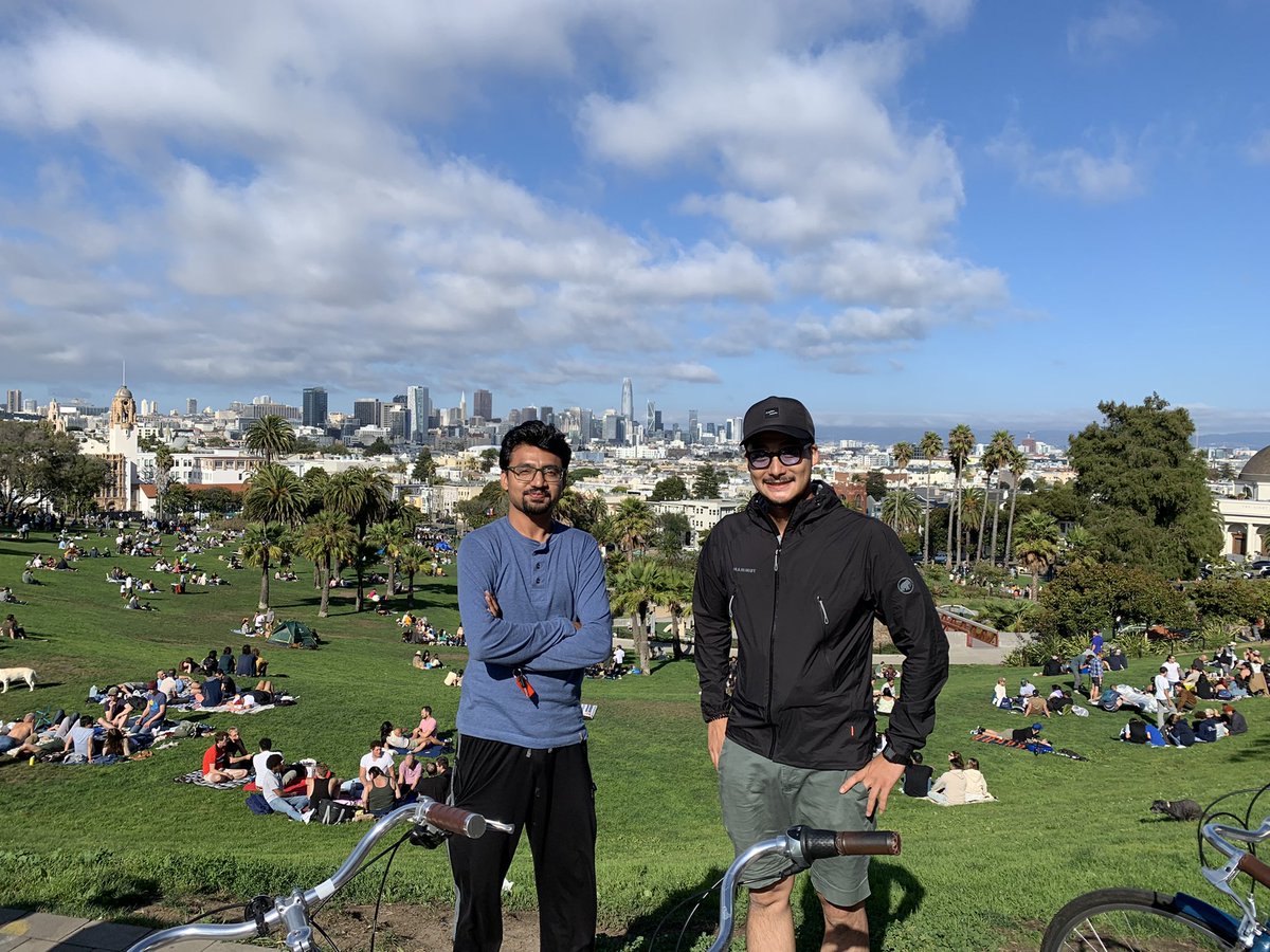 YKNeuroRes's tweet photo. Riding on a free bicycle, exploring the city and eating a burrito in the neighborhood where @JoJoLab5 met his wife were best way to start my trip for @UCSF retreat! #RikenUCSF https://t.co/G9lM3d2X6b