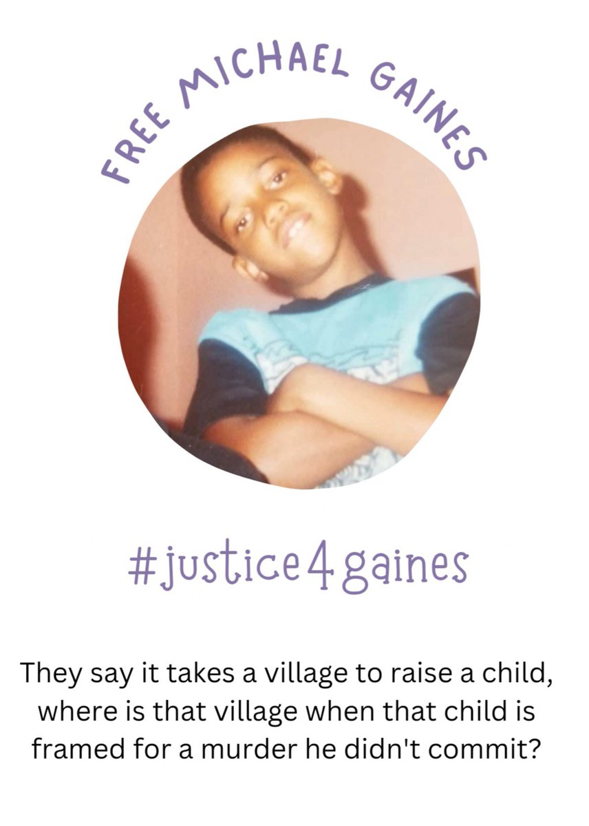 A system that is supposed to help you, failed Michael. He now is serving lwop for a #murder he didn't commit! justiceformichael.org #KCON2022SAUDIARABIA #SPY_FAMILY <a href="/jospacebear/">JoBeth Hamon 🚲🚌</a> <a href="/daeziebug/">Daezie May</a> <a href="/2ndch_nceUSA/">Unheard Voices</a> <a href="/AndyMHale_ESQ/">Andy Hale</a> <a href="/ldsteinberg/">Laurence Steinberg</a> <a href="/kmcdugle/">Kevin McDugle</a> <a href="/AttorneyCrump/">Ben Crump</a> <a href="/CamSpradling/">Cameron Spradling, Attorney & Counselor at Law</a> #justice