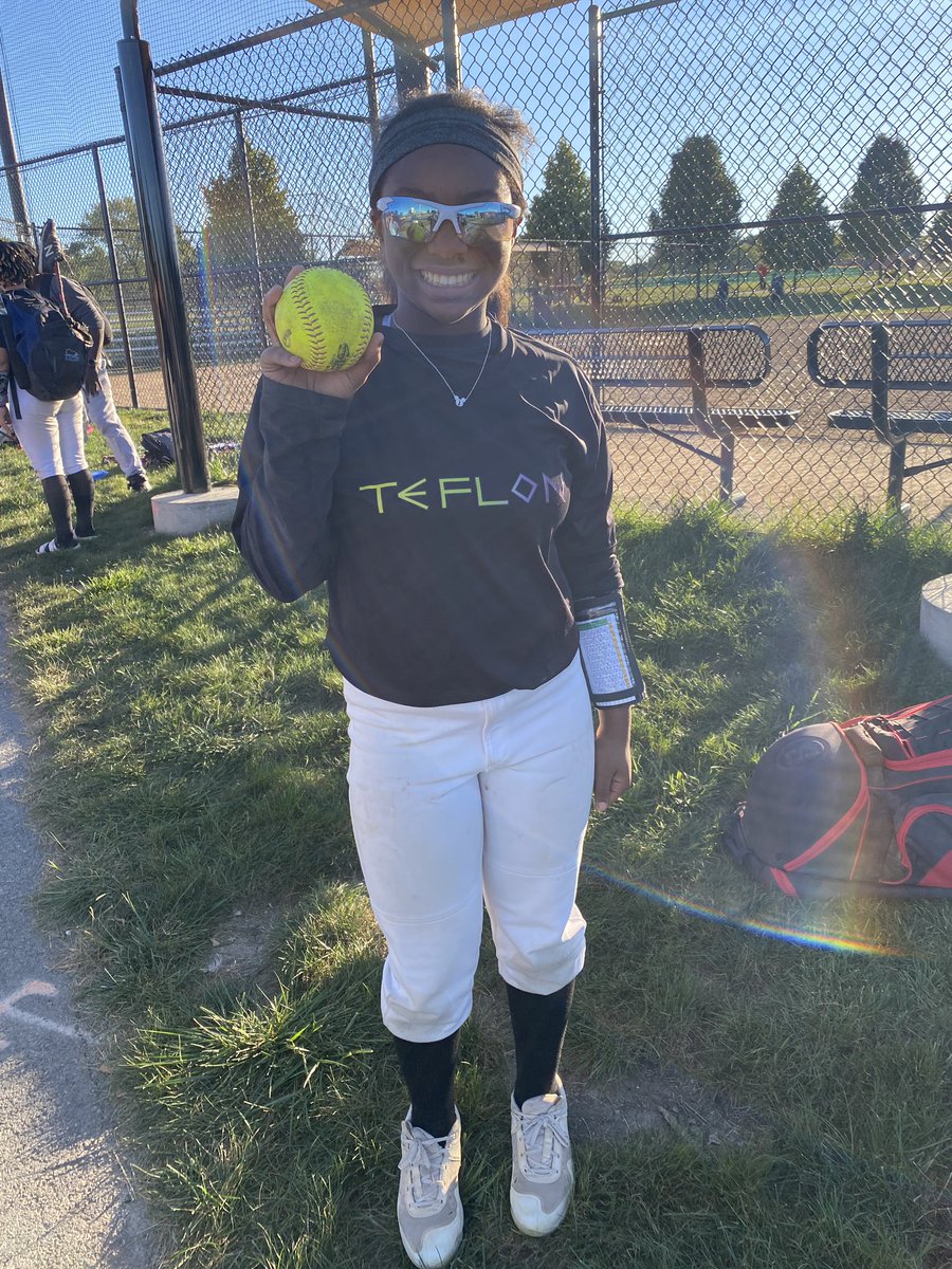 TeflonSoftball's tweet photo. Congratulations to the FIRST member of the #BombSquad 💣 and the YOUNGEST player in our program!😱Jordynn Poke is a catcher, third basemen and outfielder for Teflon’s 14u. She has an amazing work ethic and always keeps us laughing! Great job! We are so proud of you! #TeflonStrong https://t.co/KJ3rMREqcO