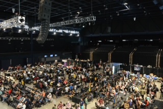 BoeingCenterSA's tweet photo. Today has been an amazing day of some serious esports tourneys! Not only did we have an incredible turn out locally but also a massive worldwide audience tuned in on Twitch! LTC leveling up!! Tomorrow it continues! #esports #techportarena #pandacup #losttechcity #supersmashbros https://t.co/DuOeVad6rN