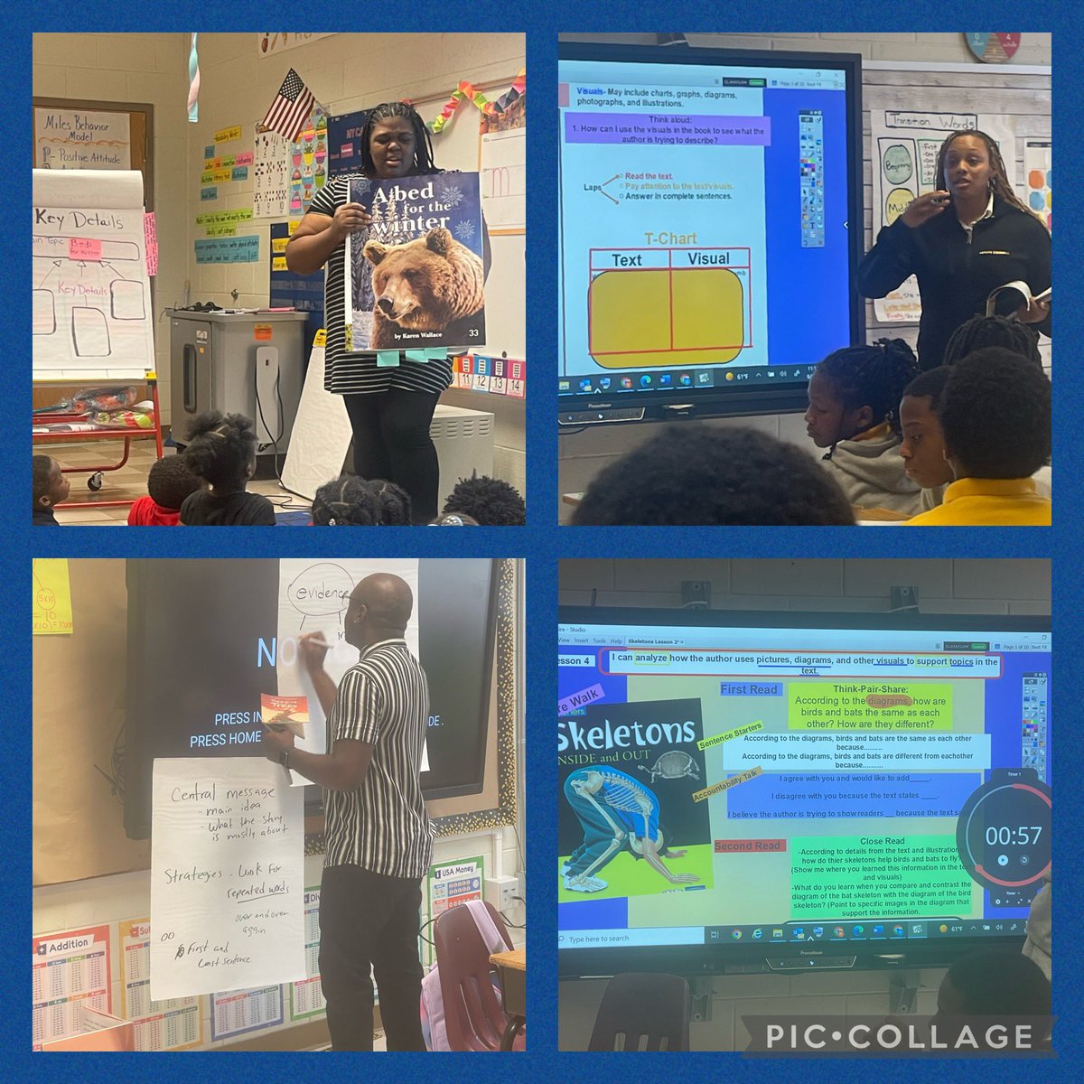 EJones1Support's tweet photo. So exciting to see Miles Elementary K-5 teachers implementing ReadyGen routines! https://t.co/8rDRTiFzoU