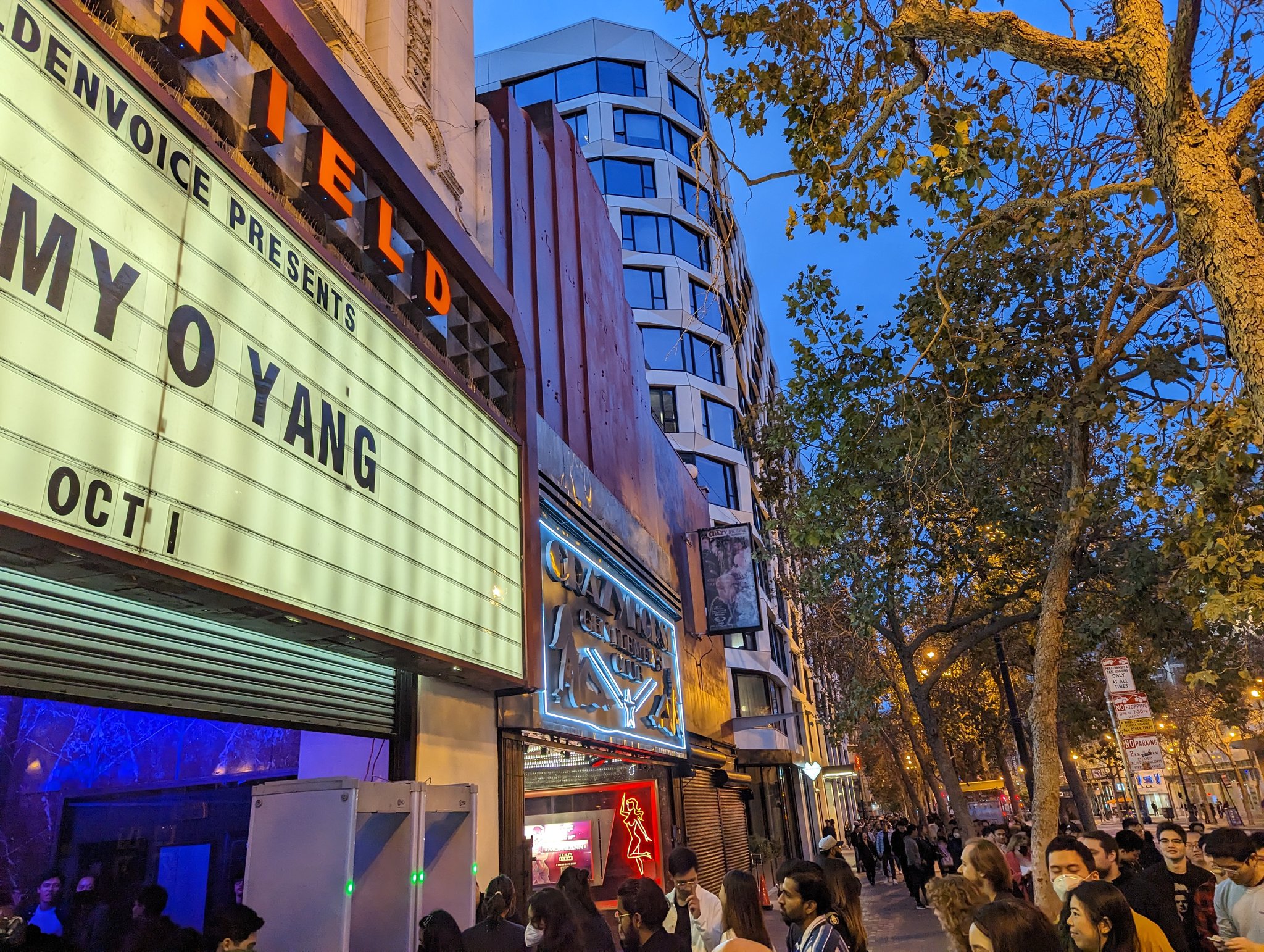 N（ウニ） on Twitter "SF WarfieldでJimmy O Yangのstand up comedy show見てきた