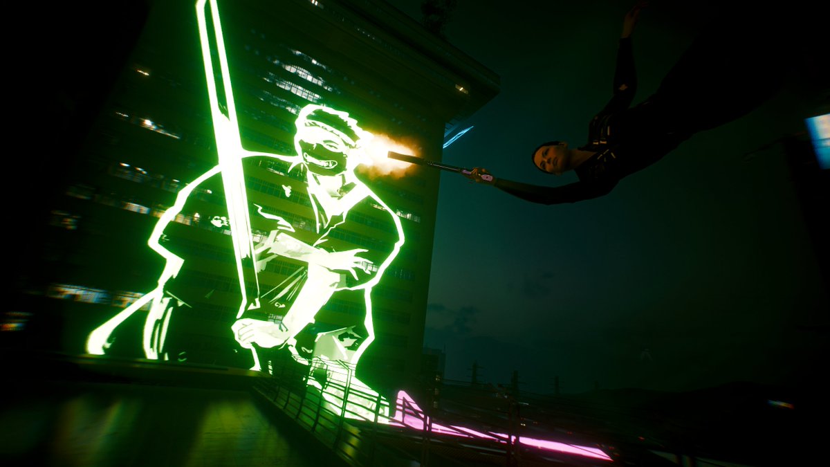 PiPo_310's tweet photo. @CyberpunkGame This Green Samurai might be our hero! #BeyondFast @CyberpunkGame https://t.co/sZ3WsYb0rt