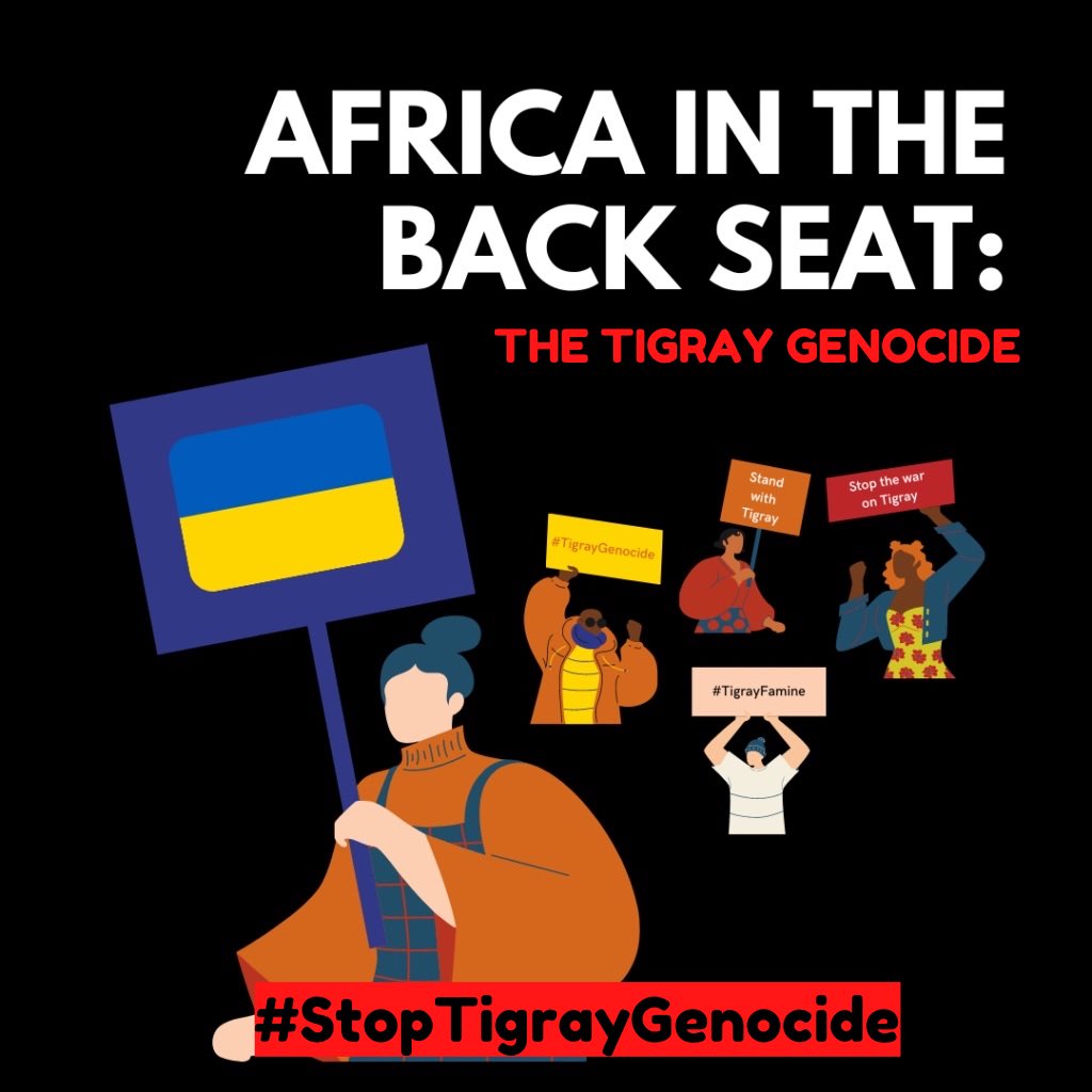 what about #Tigray❓A fraction of the attention & support provided to #Ukraine would make a world of difference to Tigrayans under daily drone attack & those living under siege for over two years during #TigrayGenocede African lives,however,simply do not matter.@POTUS @RJjst8