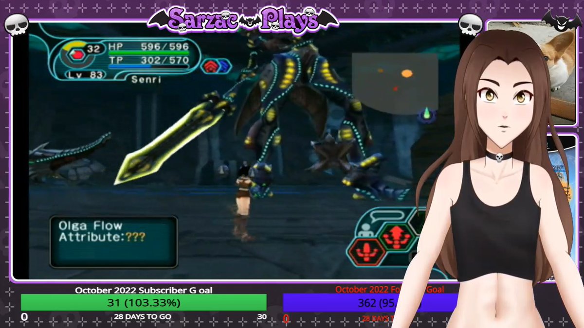 SarzacPlays's tweet photo. I do not like the West Tower quest in PSO. -_- Lovely stream otherwise tho! Special thanks to chron151 for the gifted sub, @Souhnny_D_Light for the bits, tallgrant for the raid, &amp; thebuttravage for the follow!

#Vtuber #VtubersEN #VtubersUprising #phantasystar #pso #pso1 #sega https://t.co/VKdnTjolPR