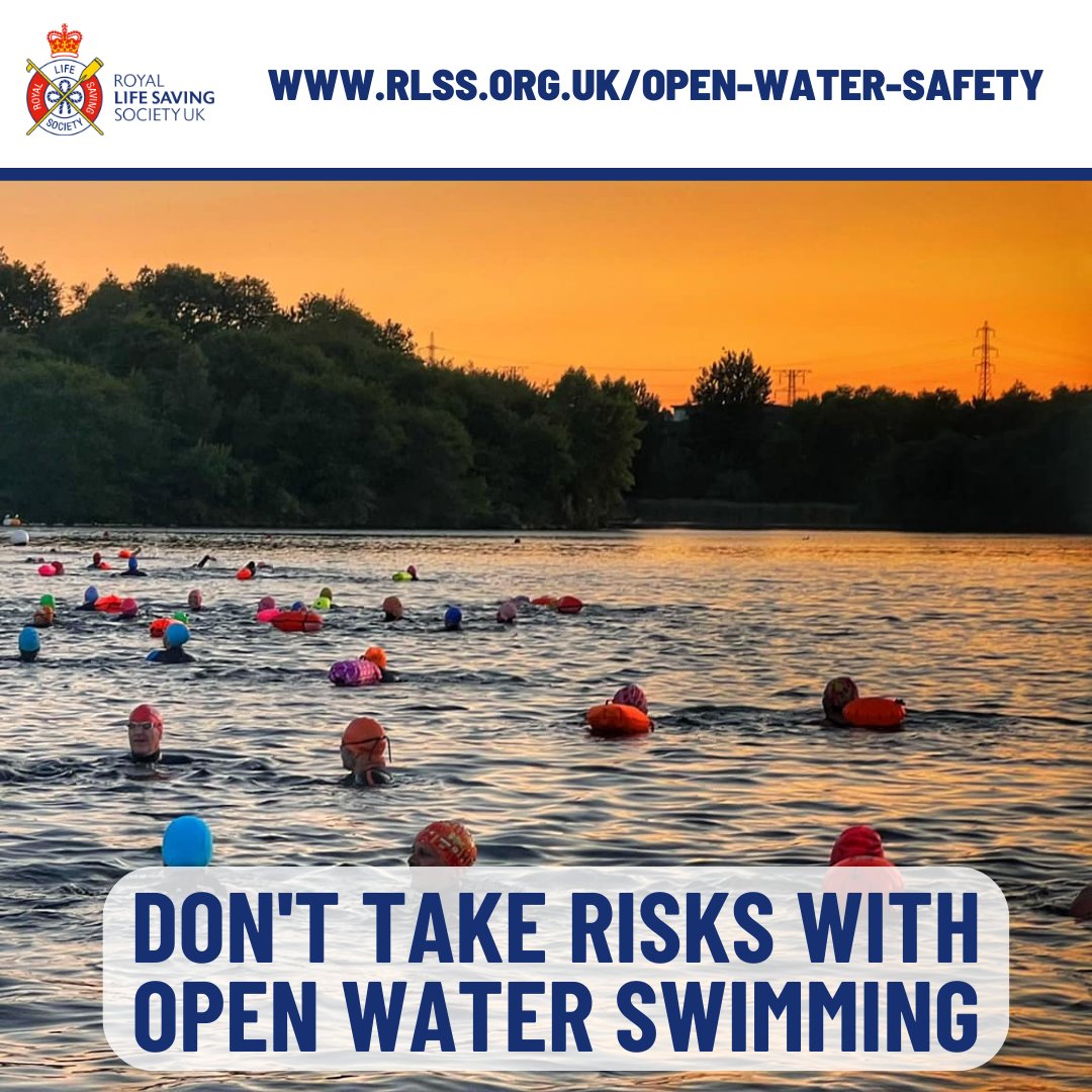 If you're heading out into open water for an outdoor swim, check out our website for our tips so you can stay safe and make the most of your time in the water. 🏊
rlss.org.uk/open-water-saf…
#OpenWaterSwim #ows #openwaterswimming