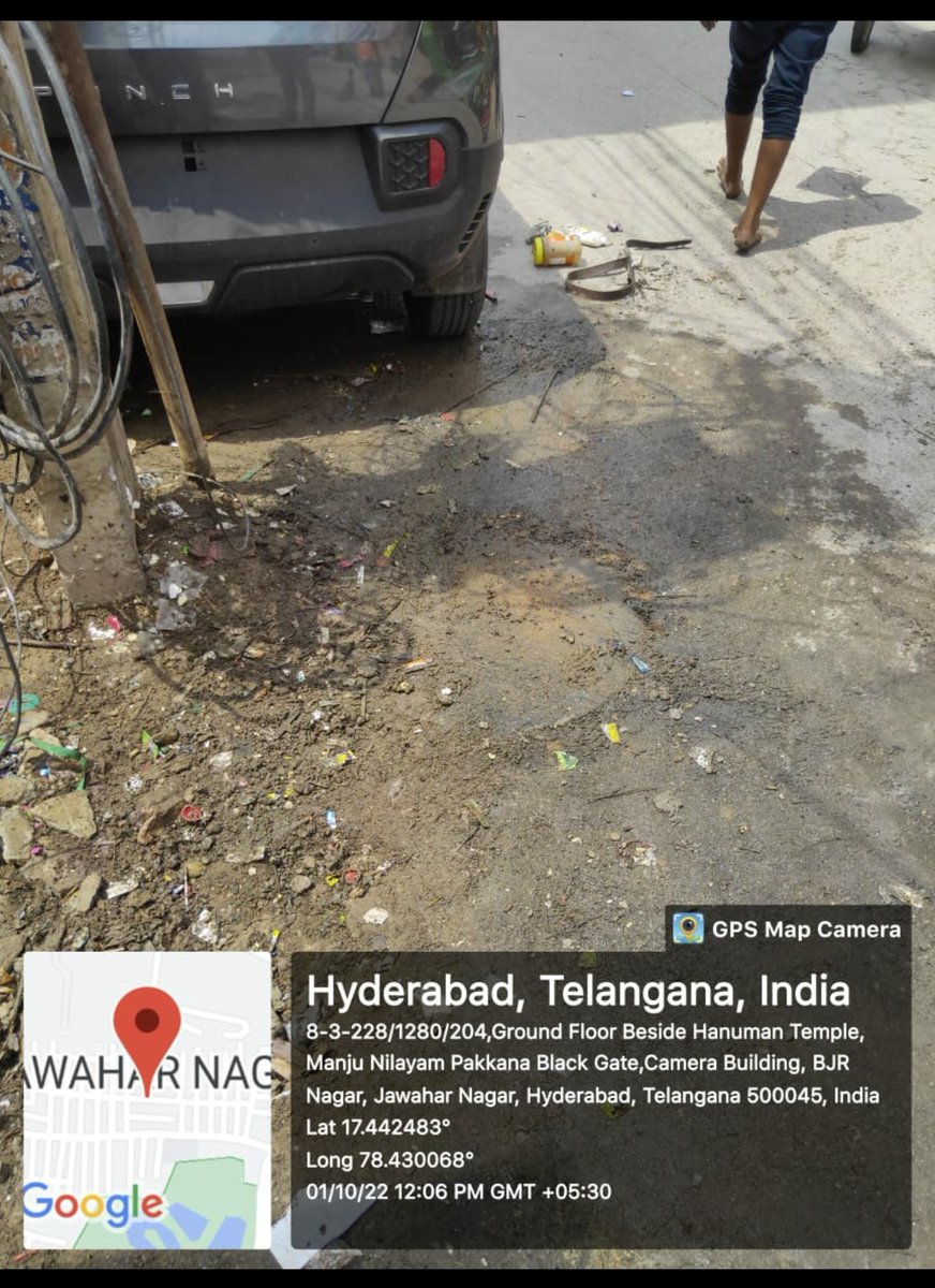 amoh_19's tweet photo. @chdinesh425 @GHMCOnline @CommissionrGHMC Dear citizen, Yesterday itself complaint being attended by our team pl https://t.co/JP0NsGbGsM