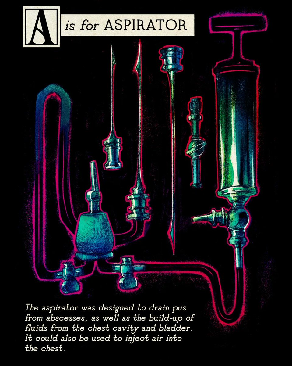 dadgumdevil's tweet photo. A is for Aspirator! 
#autumnalalphabet2022 #dgdautumnalalphabet2022 #inktober https://t.co/JHF0EbFv1E