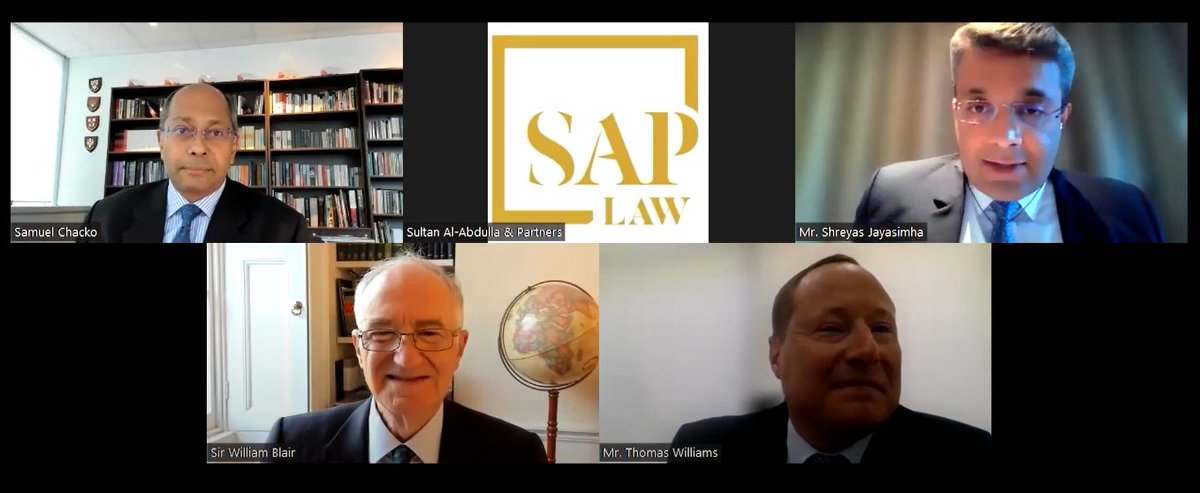 SAPQatarLaw's tweet photo. For those who were unable to attend our latest webinar "Arbitration: Interim remedies in support of arbitration & challenging arbitral awards – perspectives from Qatar, India and Singapore", you can watch the full video by clicking this link: https://t.co/D6oeHQzslp
#SAPLaw https://t.co/F4EEtZqloe