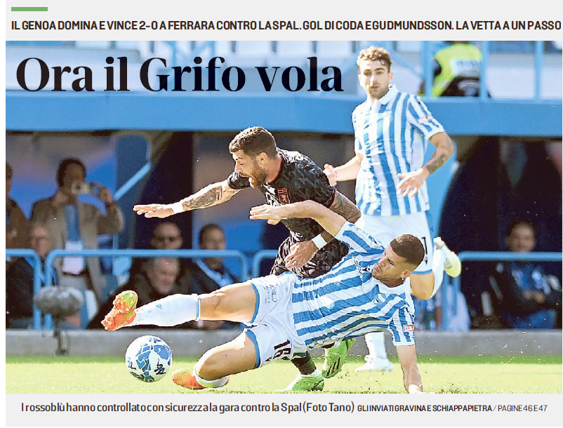 DarioAdragna1's tweet photo. #Genoa #SpalGenoa https://t.co/wdSfrVvaWs