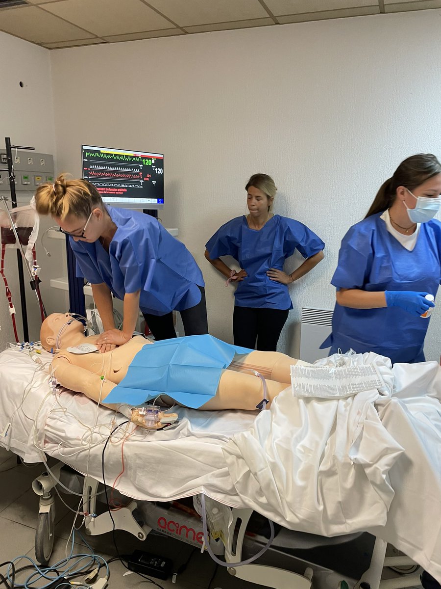 Cesu2A's tweet photo. Formation ECMO pour les IDE et AS de la réanimation du CH Ajaccio !
Apports théoriques, ateliers et simulations hautes fidélités !!! 🫀🫁Merci au Docteur Jean- François CESARI DE GIORDANI 🥰 et à Paule Marie, Céline et Sandrine 😍
Bravo à tous !!! 🙌👏
#ecmo #cesu2a #CHAjaccio https://t.co/FQAy157cKD