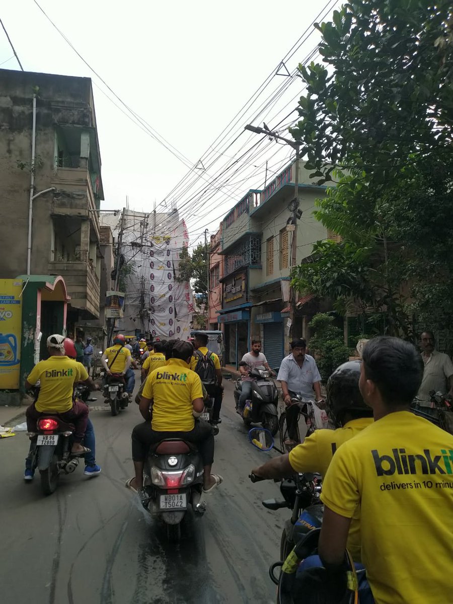 MMS176's tweet image. @delivery_voice 
#AcceptITBlinkit
#WorkersDemands
#BowDownBlinkit
#DeliveryVoice on #Durgapuja2022