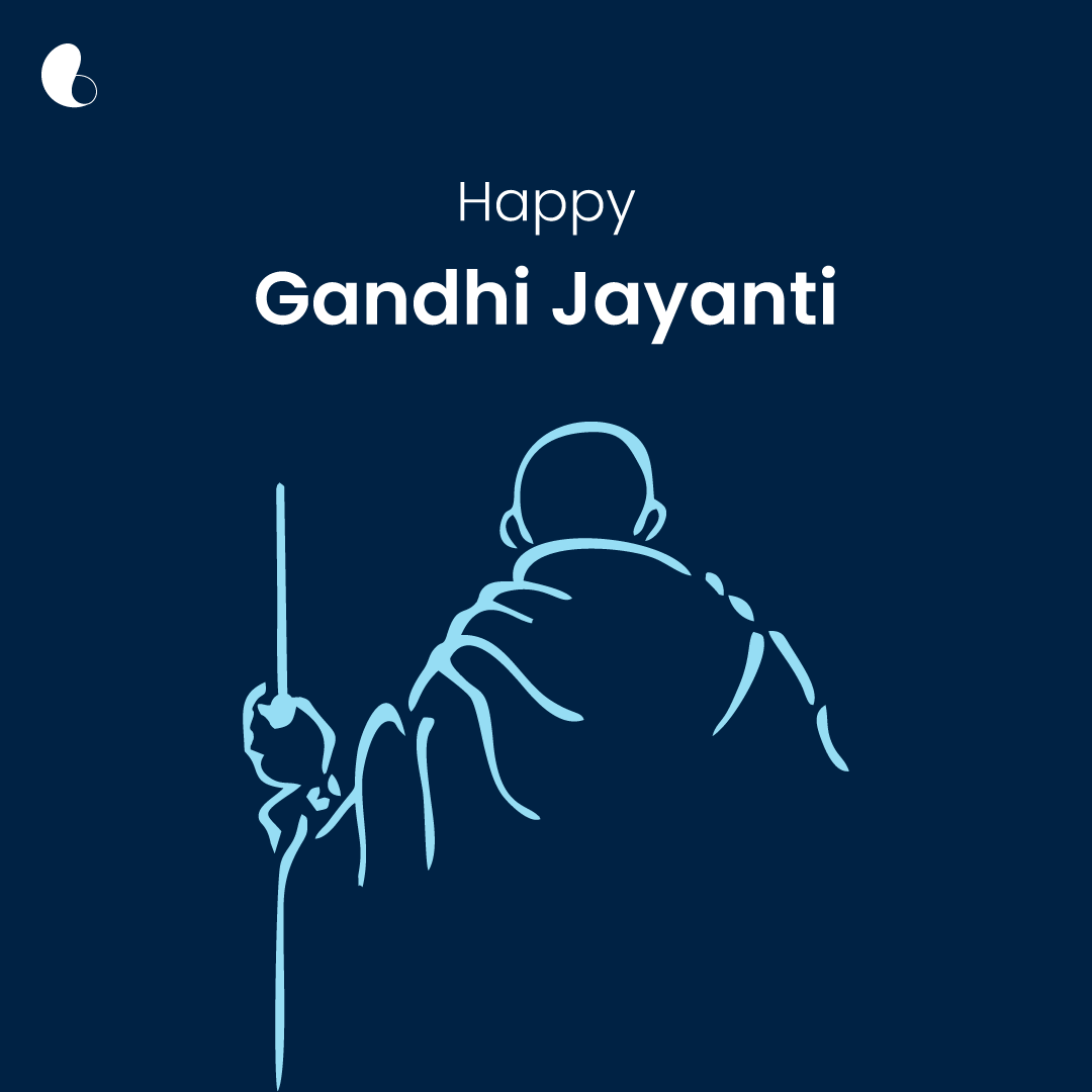 Celebrating the life of one of the greatest leaders who has inspired us all with his values.

#GandhiJayanti #smallbusiness #fintech