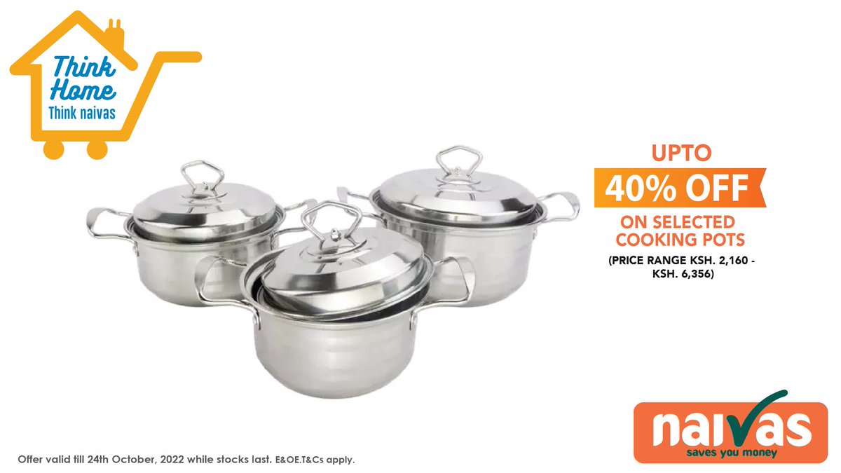 Naivas Supermarket on Twitter "New utensils bring a fresh breath of air in the kitchen. To some