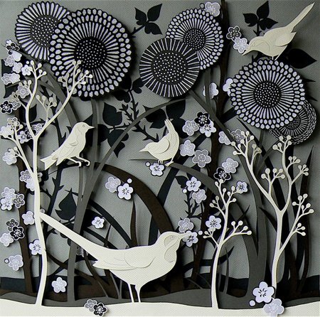 womensart1's tweet image. Helen Musselwhite, a UK based artist who works with paper and takes inspiration from nature, especially the English countryside #WomensArt