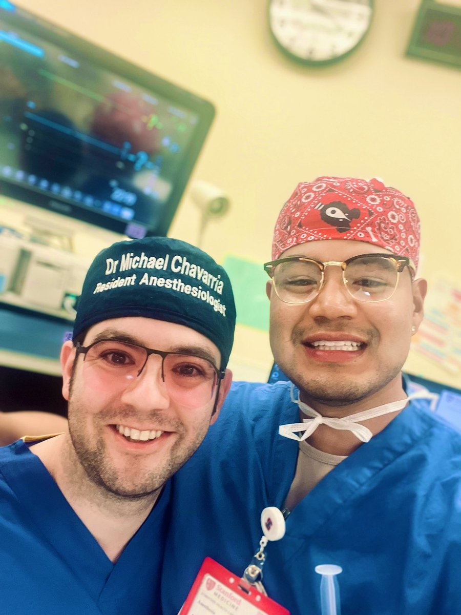 Happy #NationalLatinoPhysiciansDay 6% of doctors being Latin isn’t enough, but between Mario Hernandez and me 100% of the residents on for Anesthesia overnight at Stanford’s Children’s Hospital are Latino We’re underrepresented and hustling #SiSePuede
