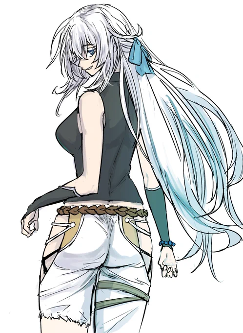 シズナの私服の尻がエロかった 