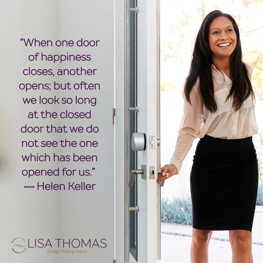 LikeLisaThomas's tweet photo. Yes..we need to grieve our losses and our expectations of how things “should have been”...

But staring too long at closed doors creates feelings of disempowerment and causes us to miss the doors that are opening to new and wonderful blessings... https://t.co/dJtaYlZ16I