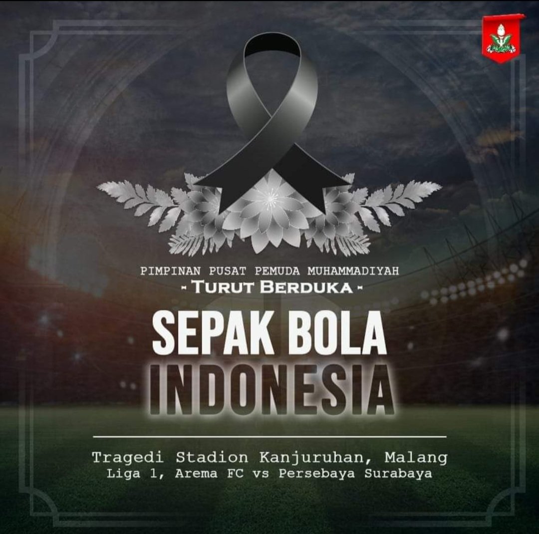Sepak bola itu menyatukan bukan menyakiti, sepak bola itu bergembira bukan Berkelahi, Sepak bola itu saling support bukan saling menyalahkan. 
#TRAGEDIKANJURUHAN #PSSI