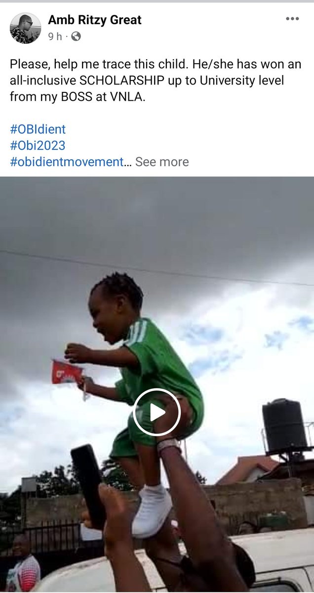 MrChinonsoEmeka's tweet photo. We are looking for this child or the parents contact. There is a scholarship for him, up to University level, plus many other goodies for the parents. Please retweet and help us find him.
.
.
.
.
Anambra Yoruba Atiku APC and PDP Rwanda Kiki Nengi Mr Mugu Mercy Johnson Reno At 25 https://t.co/AQwaxddRYQ