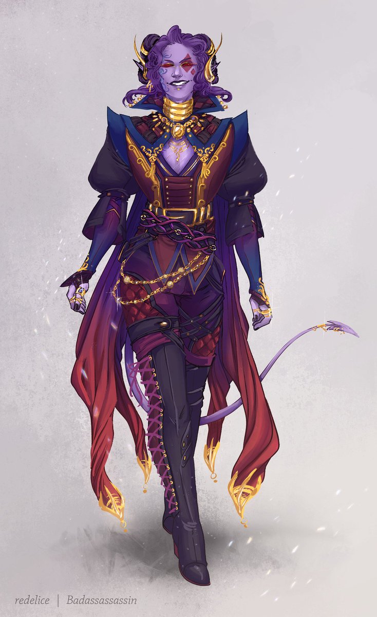 Badassassassin's tweet photo. Mollymauk lv 20.

Sovereign of Jesters.

#CriticalRoleFanart #Criticalrole https://t.co/O4pkFmadBP