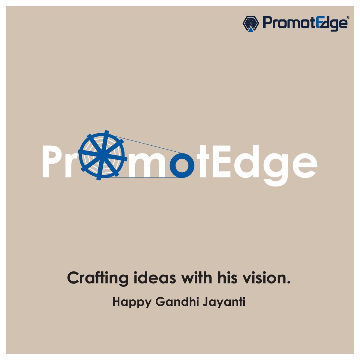 PromotEdge's tweet photo. On the occasion of #GandhiJayanti, we pay tribute to a man who continues to serve as an inspiration to us as a symbol of selfless dedication.
Together we pray to continue to work in a spirit of truth and non-violence.

#Gandhiji #MahatmaGandhi #FatherOfTheNation
#PromotEdge https://t.co/hrzUiLu91r