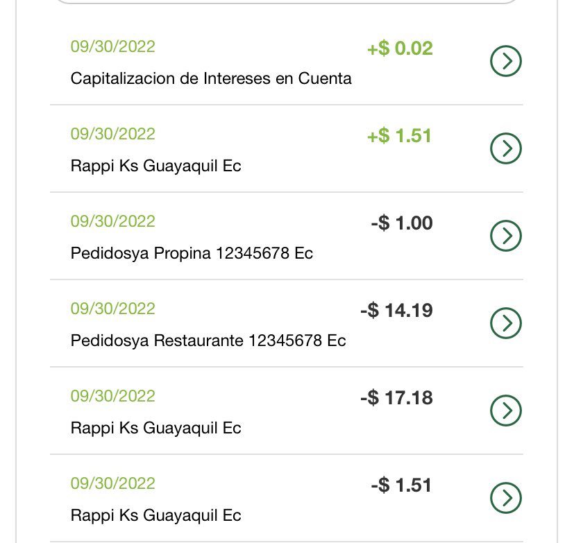kavillacis's tweet photo. @EcuadorRappi Realice un pedido en esta aplicación Lo gracioso es que me hacen el reverso del transporte pero no del pedido Utilice mi tarjeta de débito Y ahora me envían al banco que les pruebe que no me han devuelto el dinero Cuando todos saben que se puede ver en la aplicación https://t.co/R6tHNeELLj