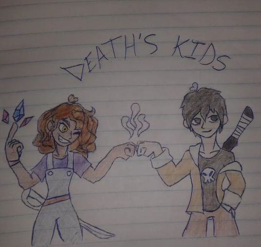 JanArts17's tweet photo. Para terminar este día un dibujito de Hazel Levesque y Nico di Angelo, porque nadie goza más este mes oscuramente divertido que un Hijo de Hades
#percyjacksonfanart #Art #fanart #herosofolympus #drawing https://t.co/D816dhusQp