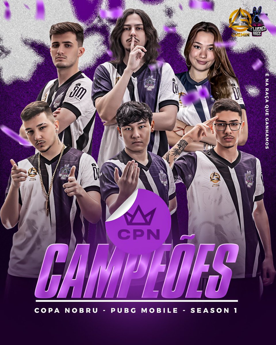 inf_rage's tweet photo. [PUBGM] Campeões CPN! 🏆

Os melhores de Erangel, Miramar e Sanhok também são os melhores de Nusa! 🚀 Campeões da Copa Nobru de PUBG MOBILE! Parabéns time! 
Obrigado @copanobru @nobru e @esportspubgmobile_br pelo campeonato maravilhoso. 

Até a próxima! 💜
.
.
#goinf #gochemin https://t.co/Ge5lapfeqo