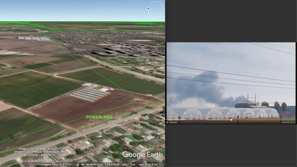 neonhandrail's tweet photo. @hochu_dodomu This morning in #Tavriisk (#Таврийске) , Kherson Oblast the warehouse of BC Rusny was destroyed, it was located in the "Chemical warehouse" area.
Witnesses from the field reported a detonation lasting about 3 hours
@Geoconfirmed 46.759319, 33.418077 POV
https://t.co/qjA0H7R6St https://t.co/YWCNrlE1rb