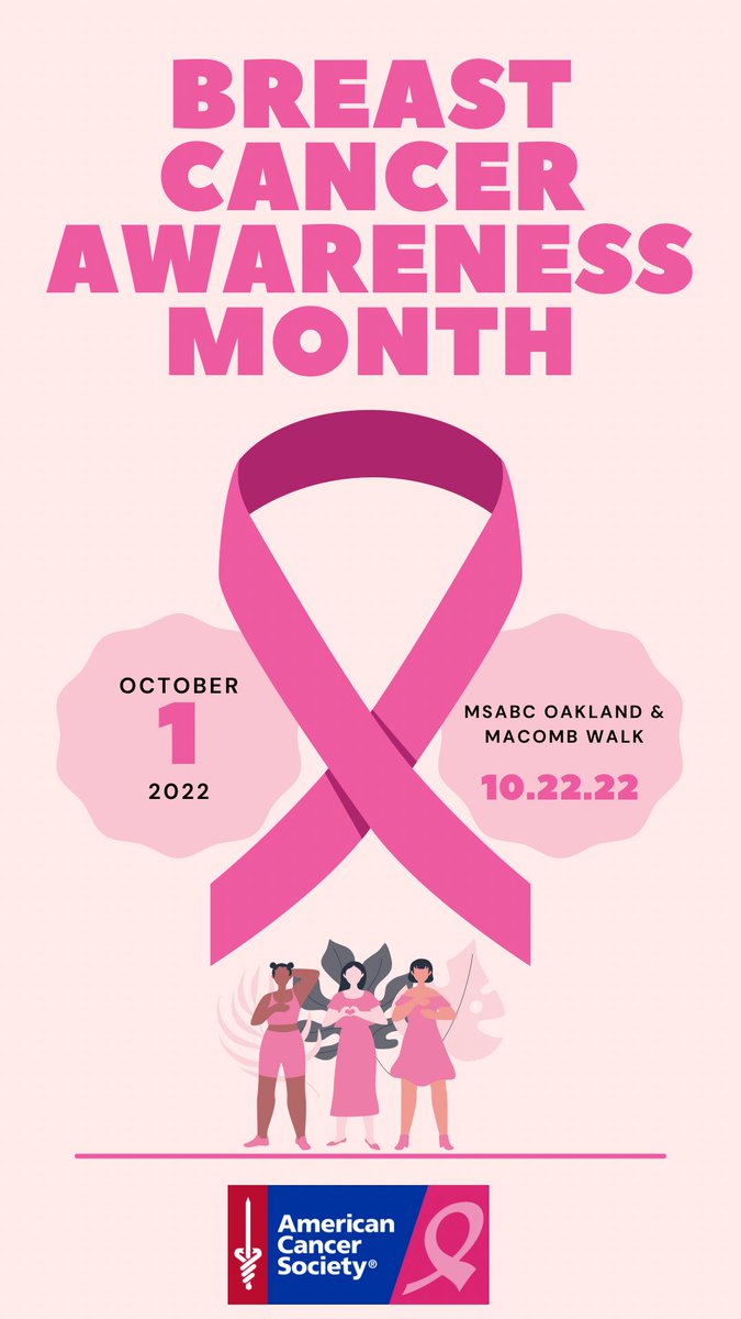 msabcOak_Mac_MI's tweet photo. October is Breast Cancer Awareness Month! #BreastCancerAwarenes #screening #October https://t.co/flTBhrZ1XM
