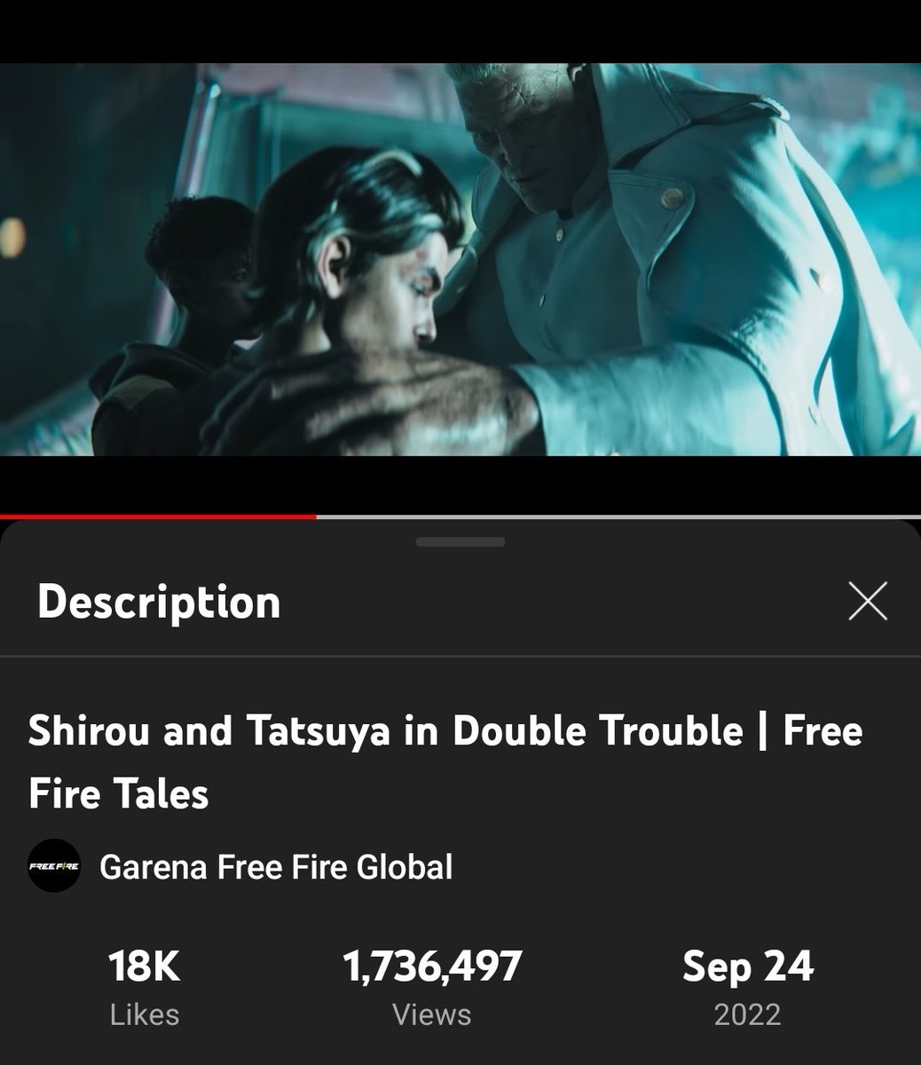 1.7M views in a week of our short #freefiretales Double Trouble! Thank you #freefireuniverse fans for showing up and the @FreeFire_NA team for having me on as Mr. Mark
