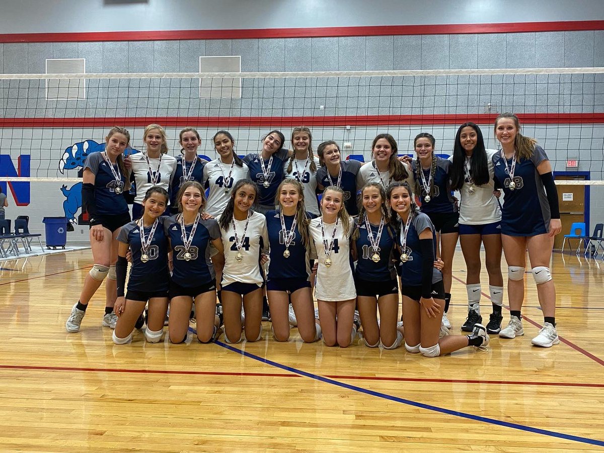BMSS_PE's tweet photo. South volleyball killed it today at the Barton Tournament. 4 for 4 🥇 place finishes. #LETSGO #CHARGERS #MIDDLESCHOOL #SPORTS #VOLLEYBALL #🥇#CHAMPS #HARDWORKPAYSOFF #BUILDINGTHECULTURE #WEARESOUTH https://t.co/dFm9oFfi3Y