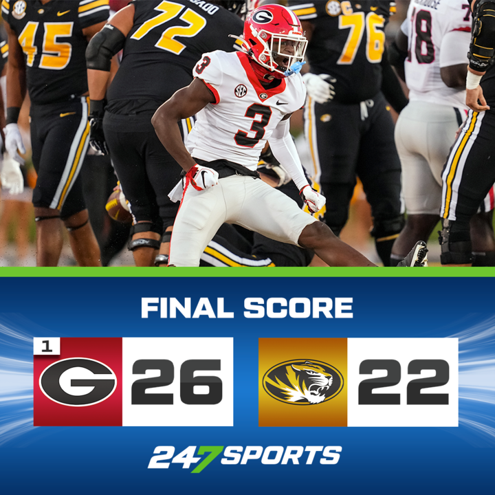 247Sports's tweet photo. The No. 1 team in the country SURVIVES vs. Missouri.

Do you believe Georgia is the best team in the country? And if not, who do you think is the best team in the country? https://t.co/zU6KX2yXBN