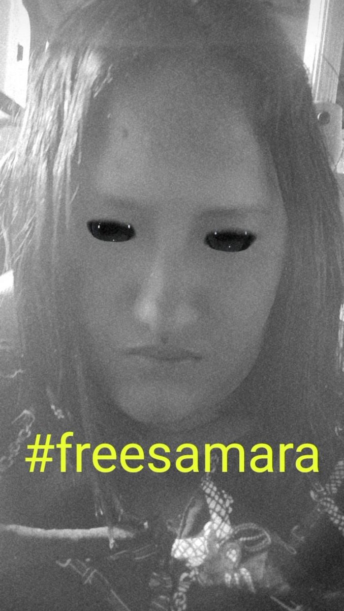 whysodivine's tweet photo. por ela #freesamara https://t.co/uLD7xu1Cvl