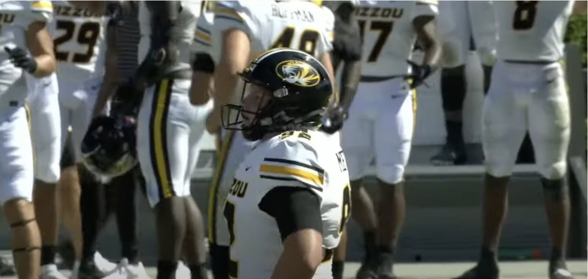 CBS Sports on Twitter "Tip of the cap to Missouri kicker Harrison