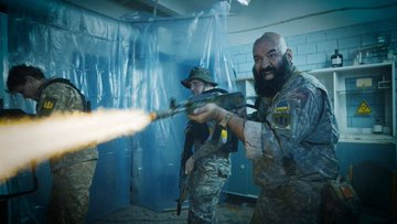 Russian orcs started to film a movie about war in Ukraine. You'll find all what Russian morons like: 'American biolabs', 'Ukrainian nazi', 'NATO troops', 'Pentagon generals', 'combat geese', and all other trash Kremlin feeds its populace: